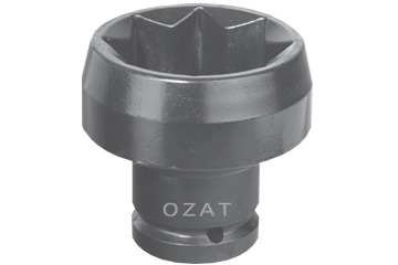 8 PT. 1" SQ. DR. X 1-1/2" 38 MM DEEP WELL SOCKET